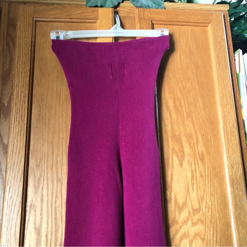 LESET High Rise Split Hem Flared Pants - S - Picture 10 of 16